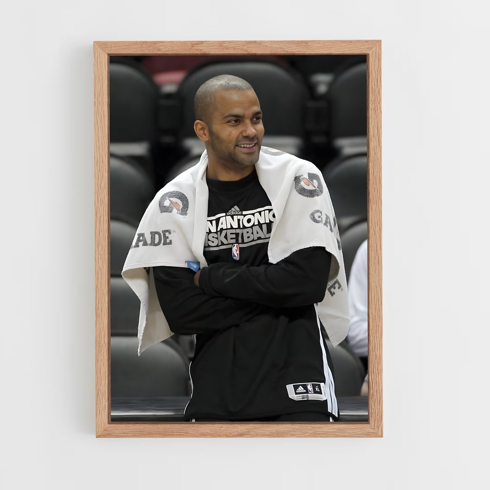 Poster Élégance de la Cours – affiche Basketball (vue 4)